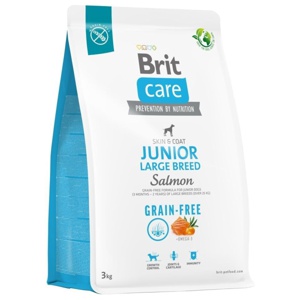 Brit Care Dog Junior Large Breed Grain Free Salmon (3 kg) produkt bild
