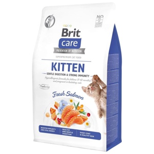 Brit Care Grain Free Kitten Gentle Digestion & Strong Immunity Fresh Salmon produkt bild