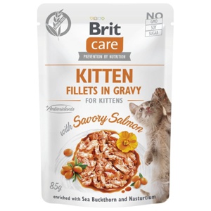 Brit Care Kitten Salmon in Gravy 85 g produkt bild