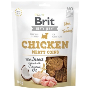 Brit Care Meaty Jerky Coins Chicken Insect (200 g) produkt bild
