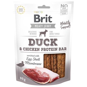 Brit Care Meaty Jerky Proteinbar Duck 80 g produkt bild