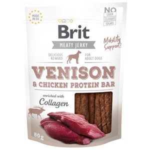 Brit Jerky Snack Snacks Hund Adult (animal) 80 g Sockerfri produkt bild