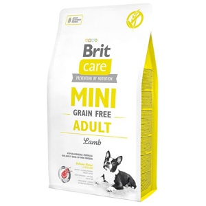 Brit Care Mini Grain Free Adult, Adult, Mini (5 - 10kg), Lamm, 2 kg produkt bild