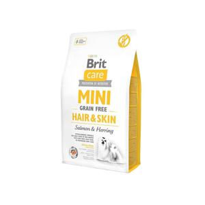 Brit Care Mini Grain Free Hair & Skin Salmon & Herring Vuxen X-Small (<4kg) Strömming Lax 2 kg produkt bild