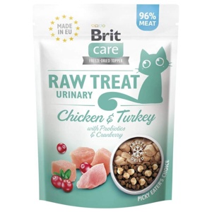 Brit Care Raw Treat Cat Urinary Kyckling & Kalkon 40 g produkt bild