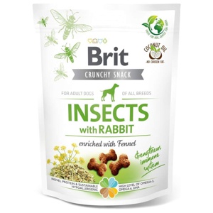 Brit Care Crunchy Snack Insects Rabbit 200 g produkt bild