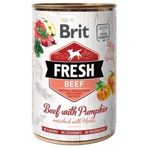 Brit Fresh Beef with Pumpkin 400 g produkt bild
