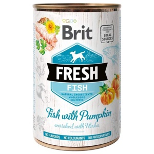 Brit Fresh Cans Fish with Pumpkin 400 g produkt bild