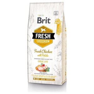 Brit Fresh Chicken with Potato Adult produkt bild