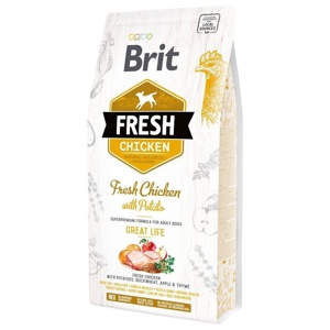 Brit Fresh Chicken with Potato Adult produkt bild