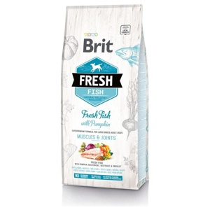 Brit Fresh Fish with Pumpkin Adult Large Muscles & Joints Adult Fisk 12 kg produkt bild