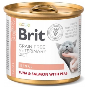 Brit GF Vet Diet Cat Cans Renal 200 g produkt bild