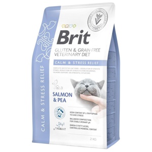 Brit Veterinary Diet Brit Grain-Free Vet Diets Cat Calm & Stress Relief 2 kg produkt bild