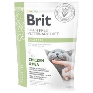 Brit Veterinary Diet Brit Grain-Free Vet Diets Cat Diabetes 400 g produkt bild