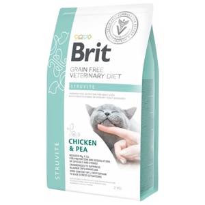 Brit GF Vet Diets Cat Struvite 2 kg produkt bild