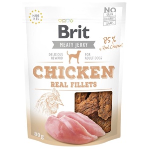 Brit Care Meaty Jerky Chicken Fillets (80 g) produkt bild