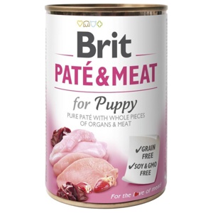 Brit Paté & Meat Chicken & Turkey for Puppy produkt bild
