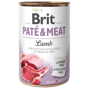 Brit BRIT PATE &amp KÖTT LAMB 400g produkt bild