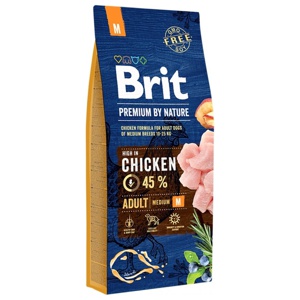 Brit Premium By Nature Dog Adult Medium Chicken 2x15 kg produkt bild