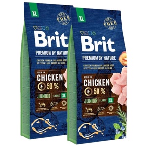 Brit Premium By Nature Junior XL (15kg) produkt bild
