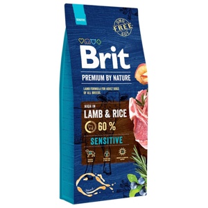 Brit Premium by Nature Sensitive med lamm - 15 kg produkt bild