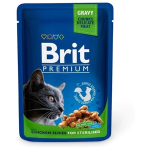 Brit Premium Chicken Slice in gravy sterilised 100 g produkt bild