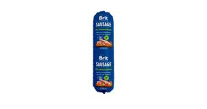 Brit Sausage 12 x 800 g - Kyckling & vilt produkt bild