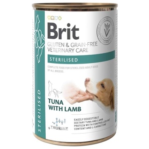 Brit Veterinary Care Dog Grain Free Sterilised Tuna & Lamb 400 g produkt bild