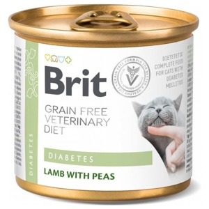 Brit Veterinary Diet Cat Diabetes Grain Free 200 g produkt bild