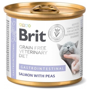 Brit Veterinary Diet Cat Gastrointestinal Grain Free Can 200 g produkt bild
