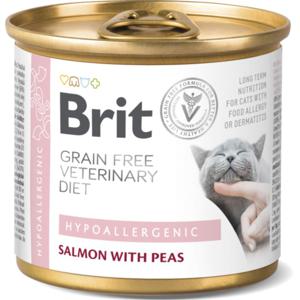 Brit Veterinary Diet Cat Hypoallergenic Grain Free Can 200 g produkt bild