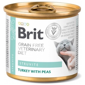 Brit Veterinary Diet Cat Struvite Grain Free 200 g produkt bild