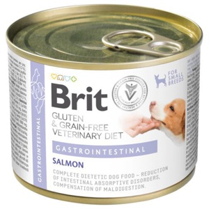 Brit Veterinary Diet Dog Gastrointestinal Grain Free Salmon & Pea (200 g) produkt bild