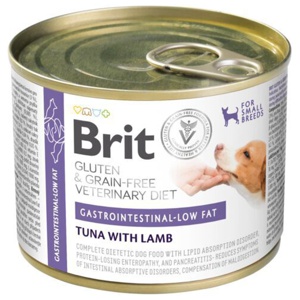 Brit Veterinary Diet Dog Grain Free Gastrointestinal Low fat Tuna & Lamb (200 g) produkt bild