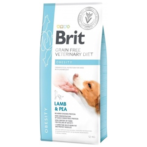 Brit GF Vet Diets Dog Obesity 12 kg produkt bild
