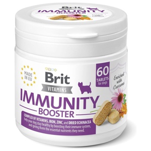 Brit Vitamins Immunity Booster 60 tabletter produkt bild