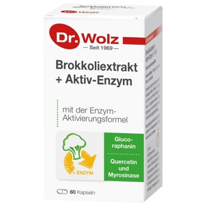 BROKKOLI EXTRAKT+Aktiv-Enzym Dr.Wolz msr.Kaps. Produktbild