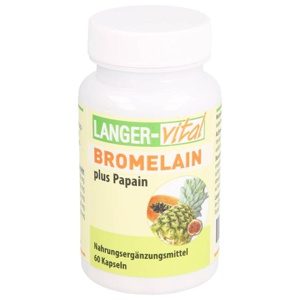 BROMELAIN 160 mg+Papain 160 mg Tg.Kapseln Produktbild