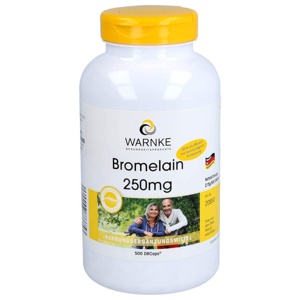Bromelain 250 mg Magensaftresistente Kapseln 500 St Kapseln magensaftresistent Produktbild