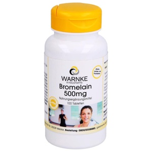 BROMELAIN 500 mg Tabletten 100 St Tabletten Produktbild