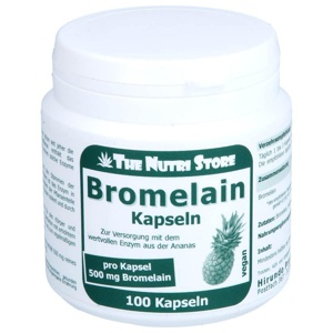 BROMELAIN 500 mg vegetarische Kapseln Produktbild