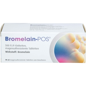 Bromelain-POS 60 St Tabletten magensaftresistent Produktbild