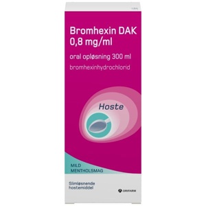 Bromhexin "DAK" produktbillede