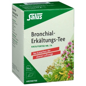 BRONCHIAL-ERKÄLTUNGS-Tee Kräutert.Nr.7a Salus Fbtl Produktbild