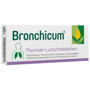 BRONCHICUM Thymian Lutschtabletten Produktbild