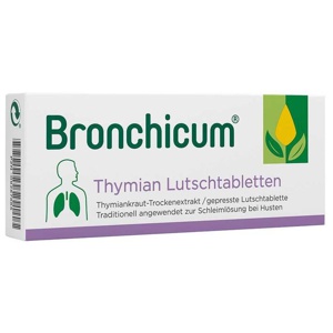 Bronchicum® Thymian Lutschtabletten, 20 St Lutschtabletten Produktbild