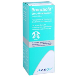 Bronchofit Efeu-Hustensaft, 100 ml Flüssigkeit zum Einnehmen Produktbild