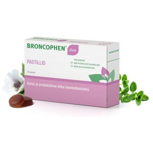 Broncophen duo pastillid n20 toote pilt