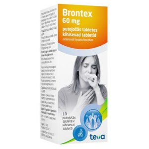 Brontex kihisev tbl. 60mg n10 toote pilt