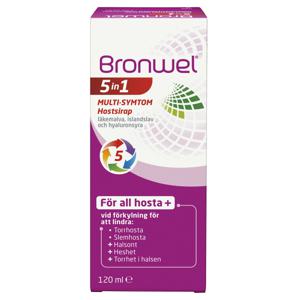 Bronwel 5in1 Multi-Symtom Hostsirap 120 ml produkt bild